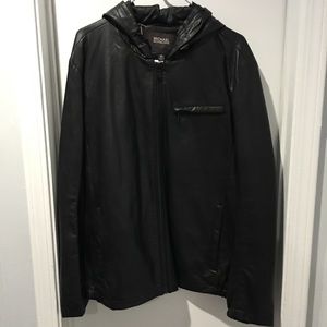 Michael Kors Men’s Leather Jacket NWOT